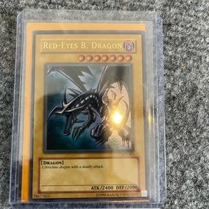 Yugioh Red Eyes Black Dragon